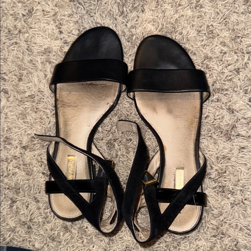 Louise et Cie Black Strappy Sandals